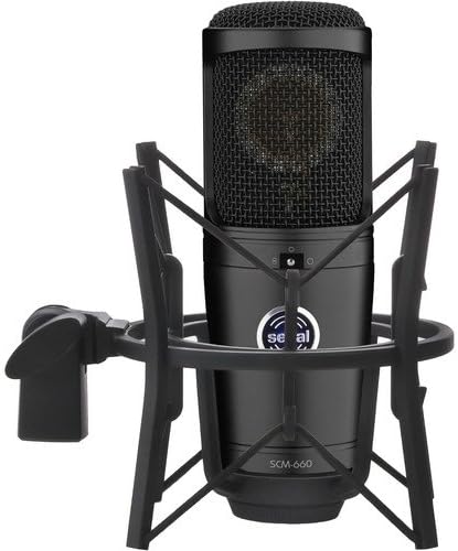 SENAL SCM-660 microfon cu condensator cu mai multe modele cu diafragmă mare-