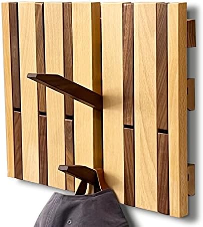 Gogreebell natural din lemn natural suport pentru pian montat pe perete | Suport pentru suport pentru suport | Întoarceți raftul