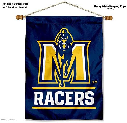 Murray State Racers House Flag and Wood Banner Set