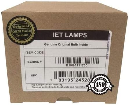 Lămpi IET - Bec de înlocuire original/lampă autentic cu carcasă OEM pentru proiector Optoma TW865 -NL