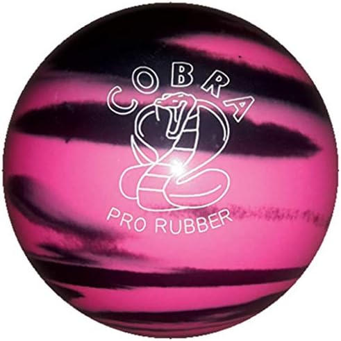 Produse Bowlstore Duckpin Cobra Pro Cauciuc Ball 5 - Pink/Negru 3lbs 10oz