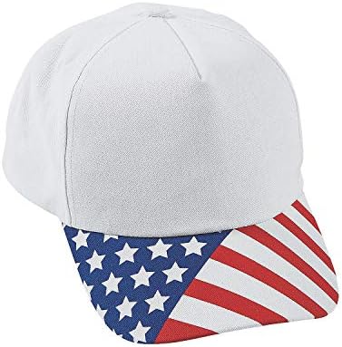 Patriotic Flag Baseball Cap - Accesorii de îmbrăcăminte - 12 piese