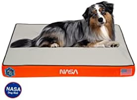 NASA Limited Edition Dog Pat by Wag | Spumă de memorie infuzată cu gel de răcire | Spumă ortopedică de susținere din această