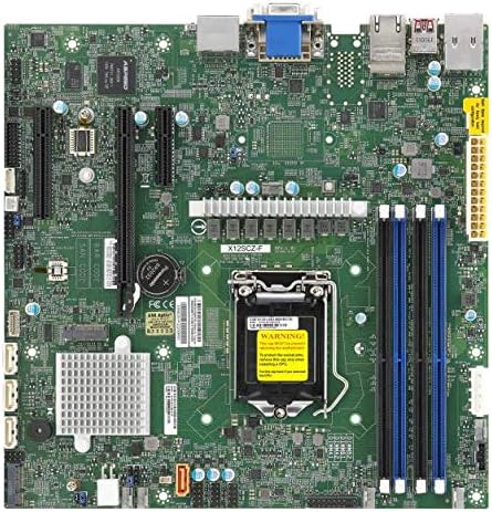 Supermicro MBD-X12SCZ-F-O Micro-ATX Server LEGA LGA 1200 Intel W480E
