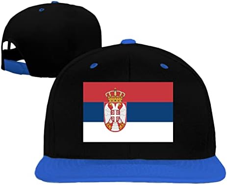 Hifenli Flag of Serbia Hip Hop Hat Hat Boys Girls Snapback Hat Baseball Hats