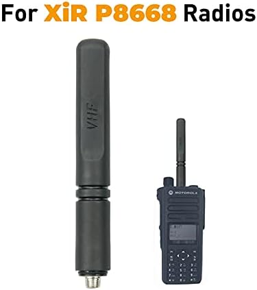 2 Pack 150mhz Antena VHF 136-17mhz antena pentru Xir P8668 P6600 P6620 P8608 portabile două căi Radio