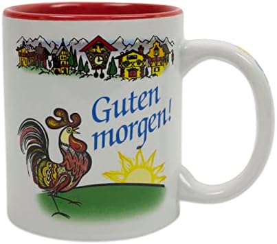 Essence of Europe cadouri E. H. G Guten Morgen / Bună dimineața în Germană cană de cafea ceramică colorată de E. H. G / 12