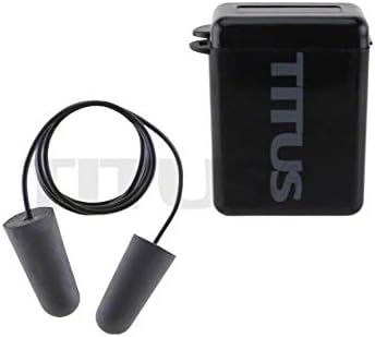 TITUS 32dB NRR perechi ambalate individual de dopuri pentru urechi din spumă cu memorie Multi-Pack