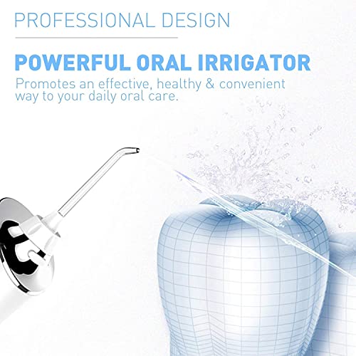 Alegeți dinți fără fir fără fir, [2020 cel mai nou] Irigator oral portabil reîncărcabil cu impulsuri mari pentru călătorii,