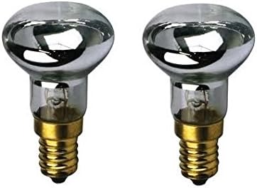 Set de 2 R39 E17 înlocuire bec mișcare lampă 30 Watt Reflector Tip