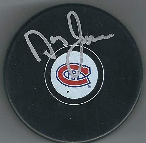 Autograf DOUG JARVIS Montreal Canadiens puc de hochei-autografe NHL pucks