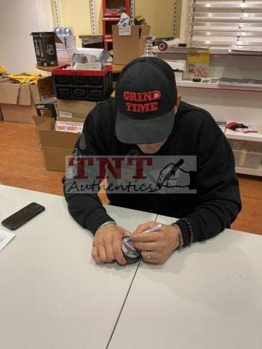 Darren McCarty a semnat cu Detroit Red Wings 2002 Stanley Cup Champions Souvenir Puck-autografe NHL pucks