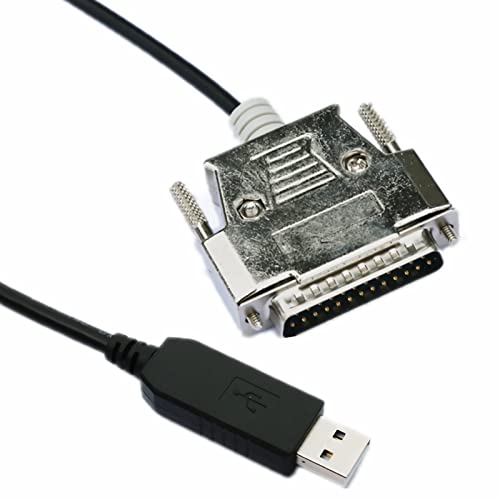 Jxeit USB la RS232 DB25 cablu Serial masculin pentru imprimanta Epson TM-T88V modem nul standard cablu de programare a driverului