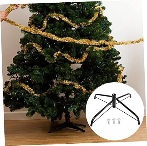 Homoyoyo 5 PC -uri Arbore de Crăciun Tripod de fier L suport pentru accesorii verzi grele de Crăciun livrări de Crăciun copac