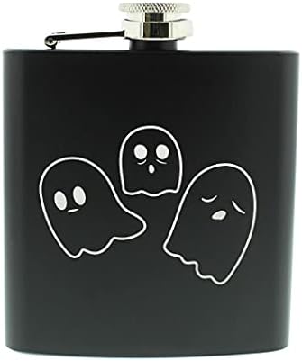 Înfiorător Halloween Decor drăguț Halloween fantome 6oz inox Hip balon negru
