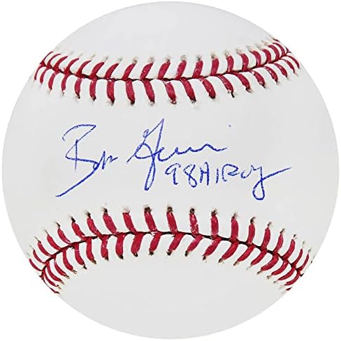 Ben Grieve a semnat Rawlings Baseball oficial MLB W/98 Al Roy - baseball -uri autografate
