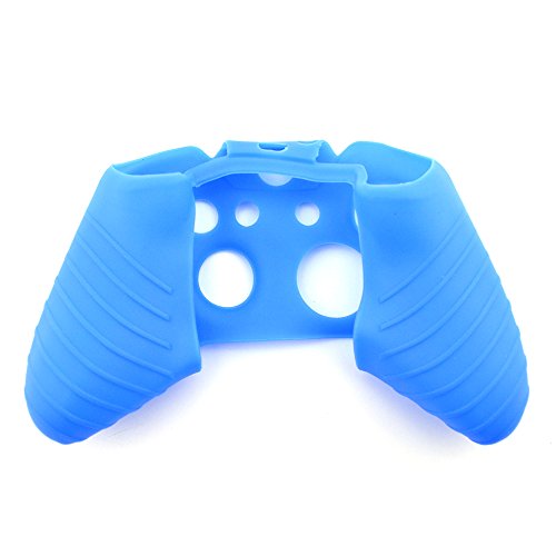 Carcasă siliconică Cinpel pentru Microsoft Xbox One Controller Blue