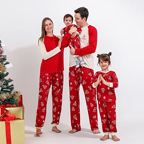 Familie De Potrivire Pijamale De Crăciun, Crăciun Sleepwear Potrivire Familie Potrivire Pijamale Pijamale Crăciun Familie Set