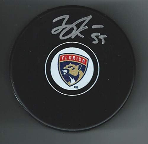 Bogdan Kiselevich a semnat pucul Florida Panthers-pucuri NHL cu autograf