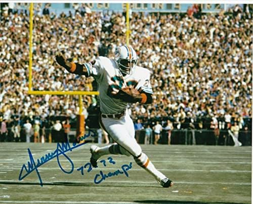 : MERCURY MORRIS MIAMI DOLPHINS 8X10 SPORTS ACTION PHOTO J :  Sports & Outdoors