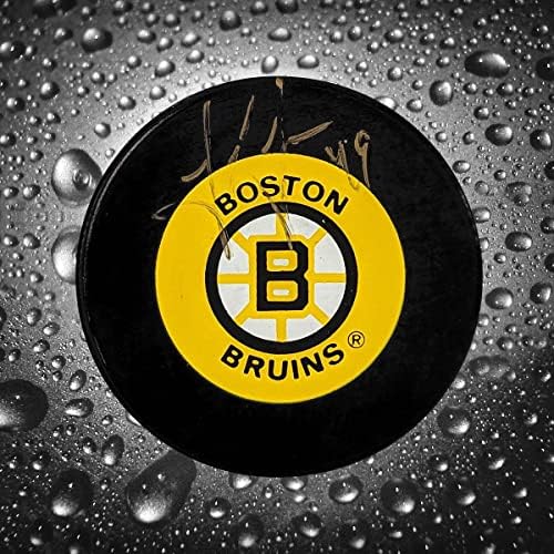 Joe Juneau Boston Bruins puc autografat-pucuri NHL autografate