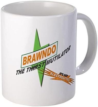 Demon Decal Mug - Brawndo Big Cană - 15 uncii de cafea albă ceramică/ceașcă de ceai