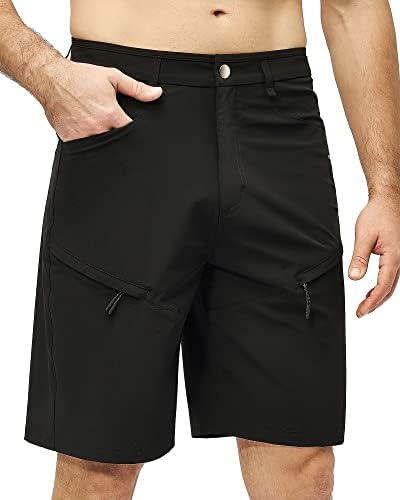 Pantaloni scurți de marfă de drumeție pentru bărbați din Meloo - Golf uscat în aer liber, pantaloni scurți casual casual