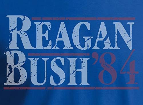 Reagan Bush 1984 Tricou GOP Election Election Republican Republican - Vintage/Distress