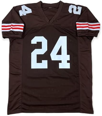 Nick Chubb Autographed Jersey - Brown - Beckett Authentic