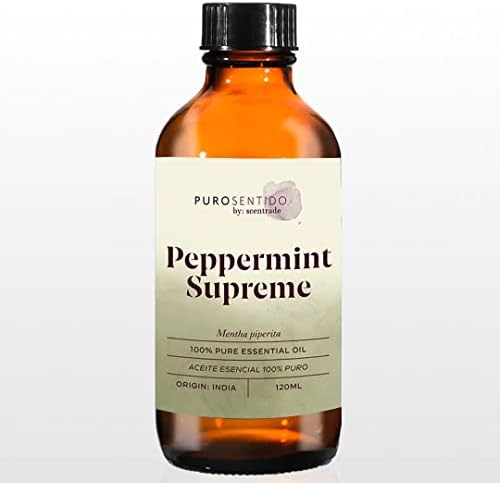PUROSENTIDO DE: SCENTRADE PEPPERMINT Supreme Essential Ulei 0,33