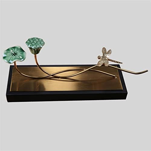 SDGH Chinese Water Lily Meditație Ornamente de acasă Living Oficiul Model Model de Studiu Ornamente Crafturi
