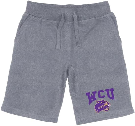 Western Carolina University Catamounts Premium College Fleece Pantaloni scurți