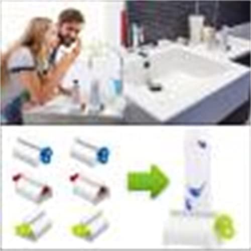 Charella tub de pastă de dinți din Plastic Ușor Dispenser suport pentru pastă de dinți Rotativ manual Suport pentru pastă de