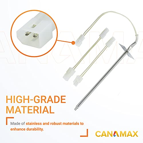 Canamax Premium 12001656 Senzor de temperatură a cuptorului - potrivire exactă pentru cuptoarele Whirlpool și Kenmore - înlocuiește