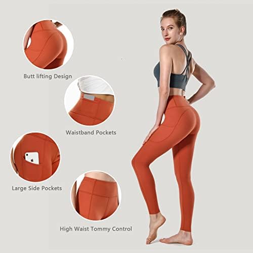 Pantaloni de yoga cu talie cu talie completă cu talie completă cu talie completă cu talie completă pentru femei