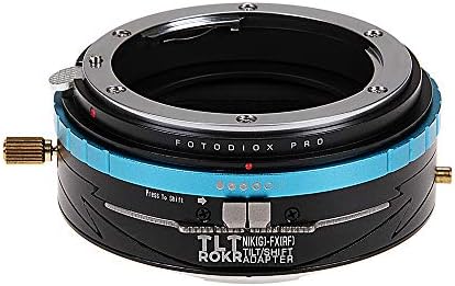 Fotodiox pro tlt rokr-Adaptor de montare a lentilelor înclinate/deplasare pentru Nikon Nikkor F Mount G-Type D/SLR lentile