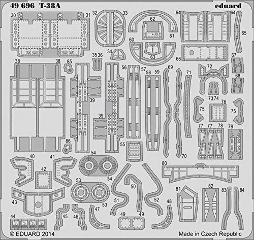 EDU49696 1:48 Eduard Color PE - T -38A Talon Set de detalii [Model Kit Accesorii]