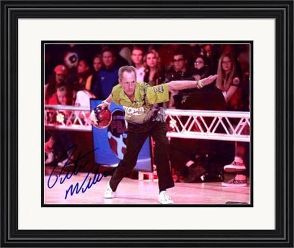 Pete Weber Autographed 8x10 Foto 11 Matted & Framed - Fotografii sportive autografate