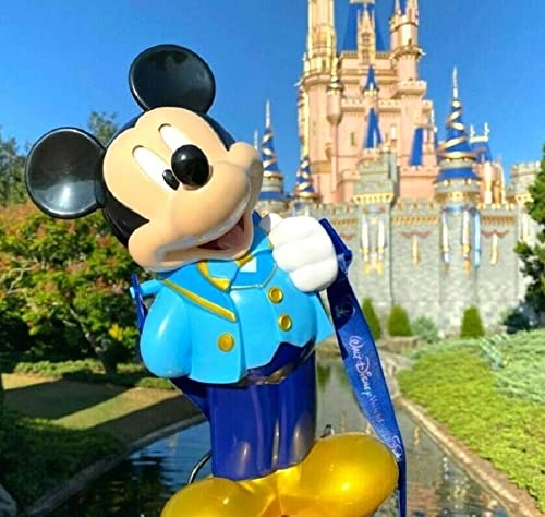 Disney Parks 50 aniversare sărbătoare Mickey Mouse Popcorn Bucket NWT