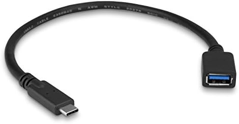 Cablu Boxwave compatibil cu Zebra ET40 - Adaptor de expansiune USB, Adăugați hardware conectat USB la telefonul dvs. pentru