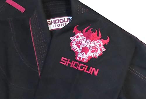 Shogun Fight Jiu Jitsu Gi Elemental Premium 450G Pearl Weave Cotton BJJ