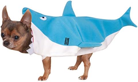 Costumul pentru animale de companie rechin al lui Rubie, mic