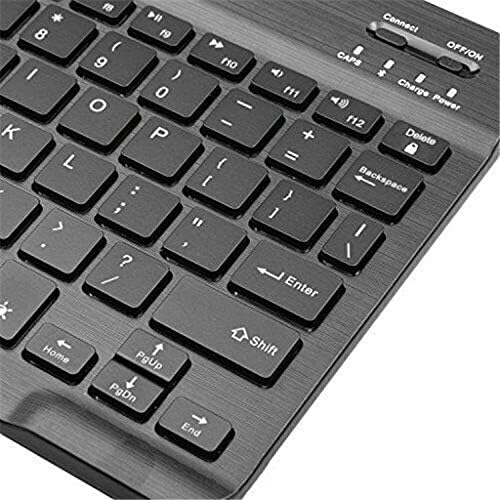 Tastatură BoxWave compatibilă cu Xiaomi Pad 5-tastatură Bluetooth SlimKeys - cu iluminare din spate, Tastatură portabilă cu