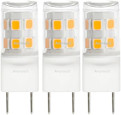 Anyray-Becuri LED G8S becuri de înlocuire pentru Samsung ME18H7045FS bec cu microunde 120V 20W G8