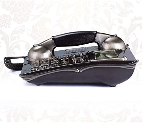 KXDFDC Retro Rotary Dial Telefon Antic Decorare telefonică cu fir cu fir