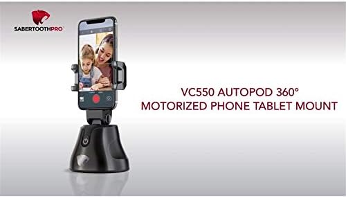 SabertoothPro VC550 Autopod Motorizat Hands-Free, Recunoaștere Object-Object și Urmărirea Tablet-ului telefonului