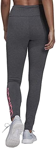 Adidas Women's Essentials Leggings cu logo cu talie înaltă