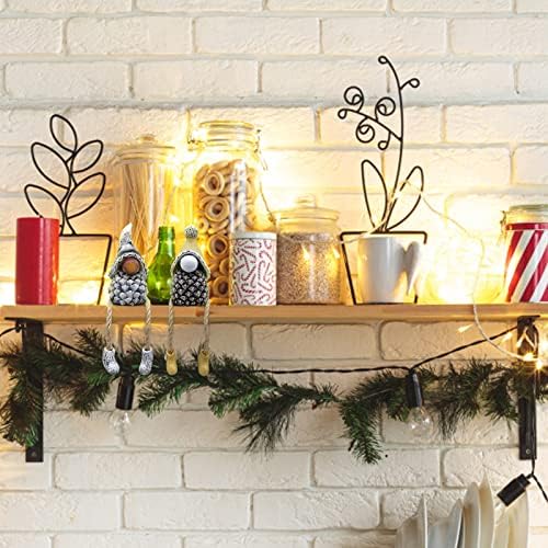 Dekika Cadouri decorative de Crăciun rafinate, Rășină Decorațiuni de Crăciun Arbori de Crăciun Moș Crăciun Snowman pentru decorare