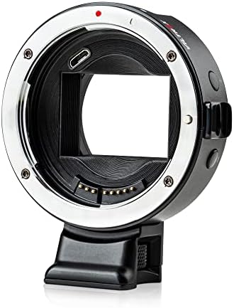 Adaptor de lentilă EF-E 5, Viltrox Auto-Focus EF la E5 E5 Adaptor Ring Lens Converter Control Inel Control Compatibil cu Canon