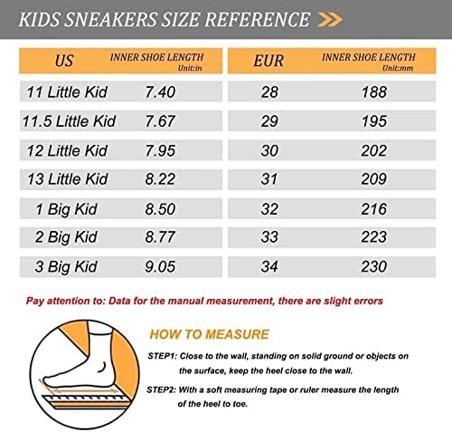 Pantofi de alergare pentru copii Belidome Băieți pentru fete cu pantofi casual atletici din dantelă pentru copil mic/mare,